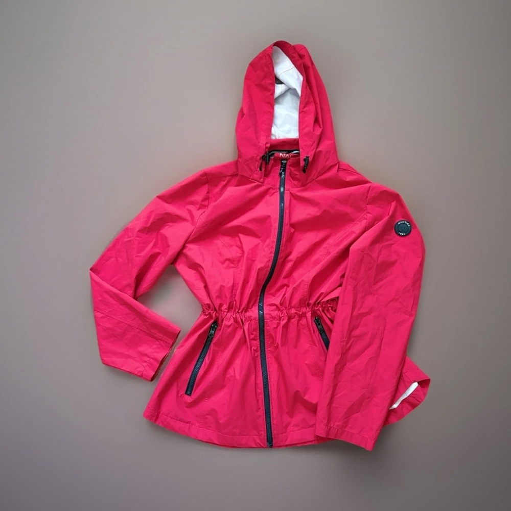 Nautica Womens' Water Resistant Wind Breaker Size XL